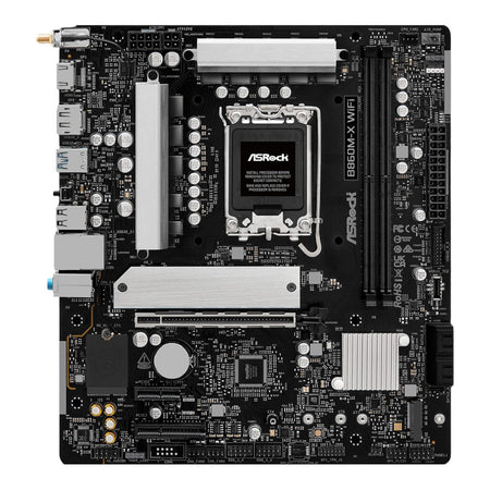 Image 2 for ASRock B860M-X Micro ATX DDR5 Motherboard (PCIe 5 and Wi-Fi 6E)
