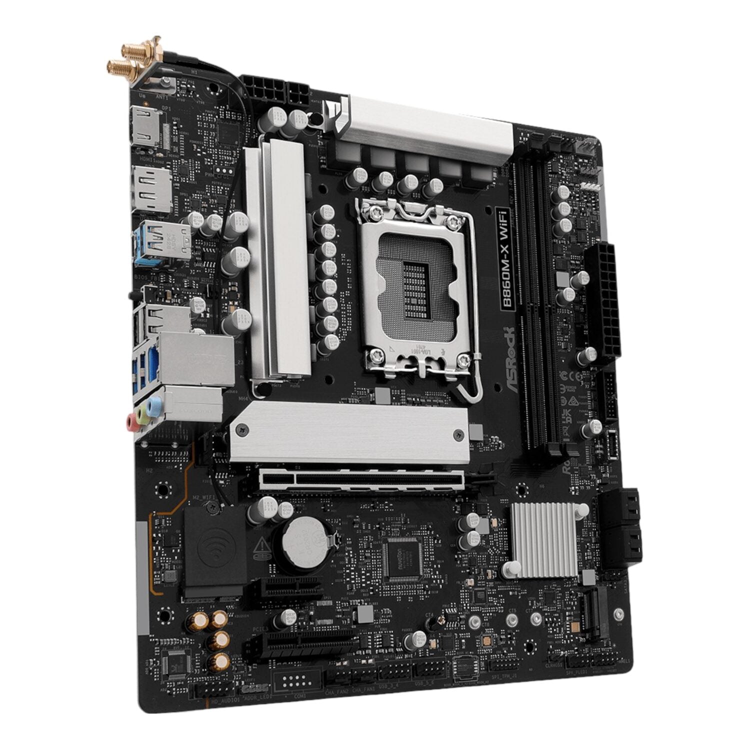 Image 4 for ASRock B860M-X Micro ATX DDR5 Motherboard (PCIe 5 and Wi-Fi 6E)