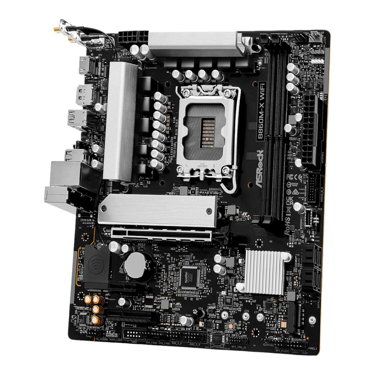 Image 5 for ASRock B860M-X Micro ATX DDR5 Motherboard (PCIe 5 and Wi-Fi 6E)