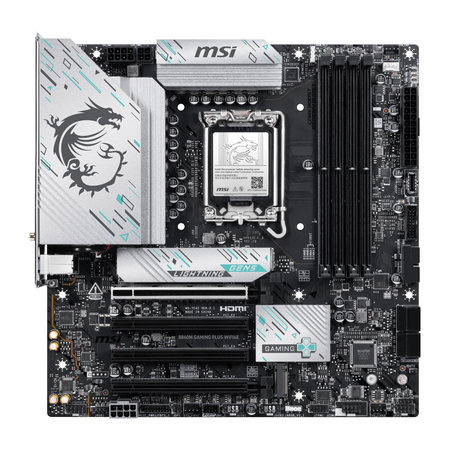 Image 2 for MSI B860M GAMING PLUS WIFI6E LGA1851 M-ATX Gaming Motherboard