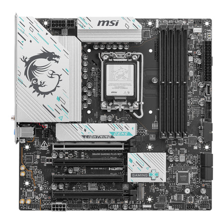 Image 2 for MSI B860M Gaming PLUS WIFI Intel LGA1851 DDR5 M-ATX Motherboard