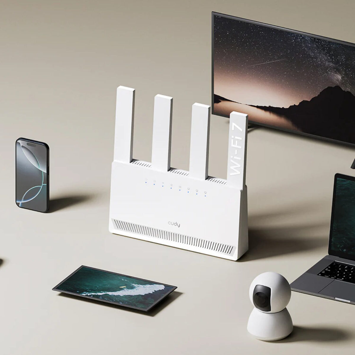 Image 4 for Cudy BE3600E Wi-Fi 7 Gigabit Router