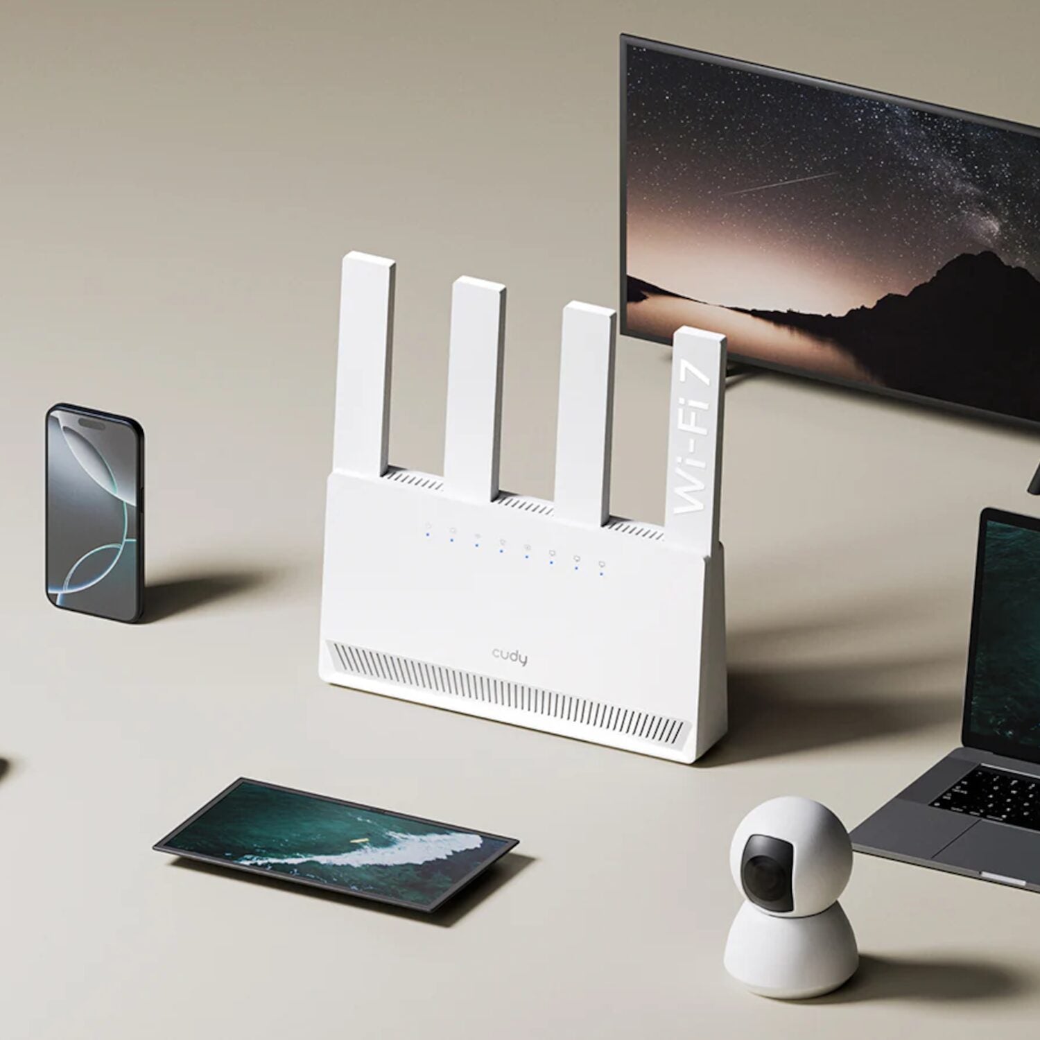 Image 4 for Cudy BE3600E Wi-Fi 7 Gigabit Router