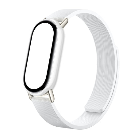 Image 2 for Xiaomi Smart Band 10 Magnetic Kona Leather Strap - Glacier White