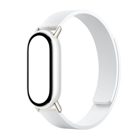 Image 3 for Xiaomi Smart Band 10 Magnetic Kona Leather Strap - Glacier White