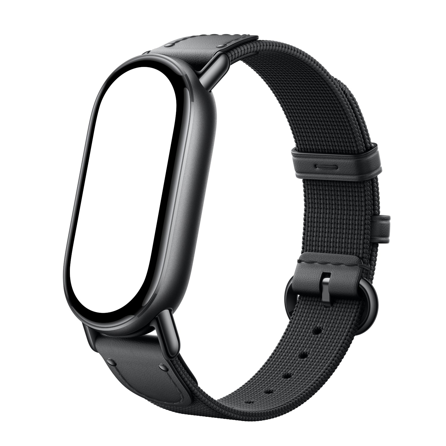 Image 2 for Xiaomi Smart Band 10 Knitted Silk Strap - Ebony Black