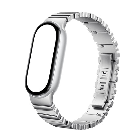 Image 2 for Xiaomi Smart Band 10 Asymmetrical Metal Strap – Silver