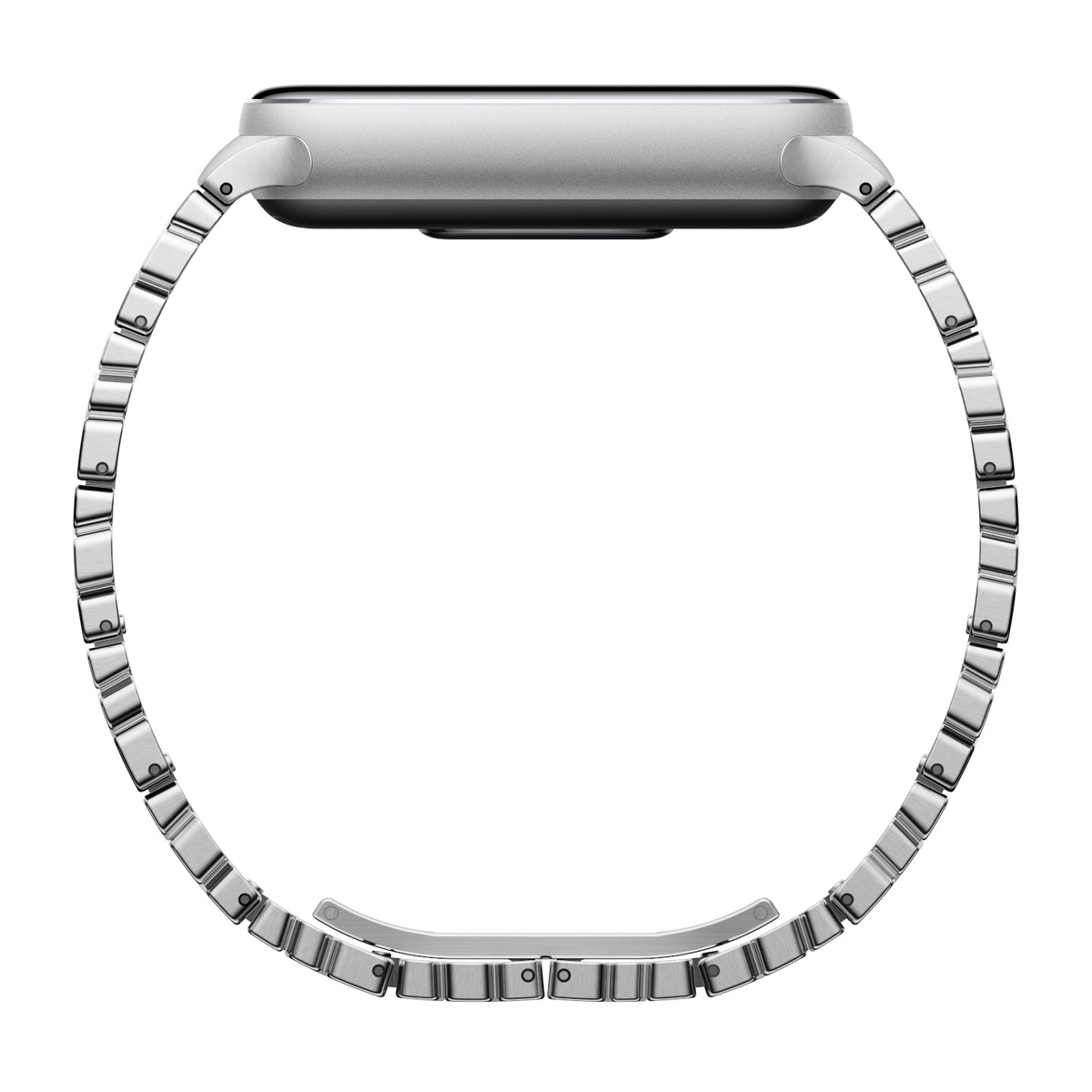 Image 4 for Xiaomi Smart Band 10 Asymmetrical Metal Strap – Silver