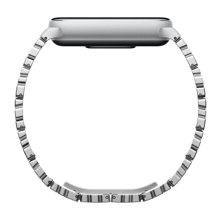 Image 4 for Xiaomi Smart Band 10 Asymmetrical Metal Strap – Silver