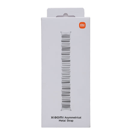 Image 5 for Xiaomi Smart Band 10 Asymmetrical Metal Strap – Silver