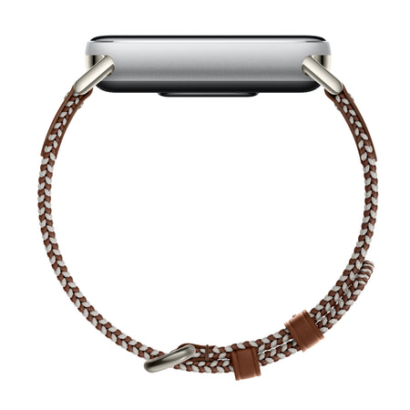 Image 4 for Xiaomi Smart Band 10 Knitted Silk Strap - Feather Brown