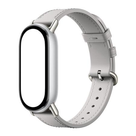 Image 3 for Xiaomi Smart Band 10 Leather Strap - Grey