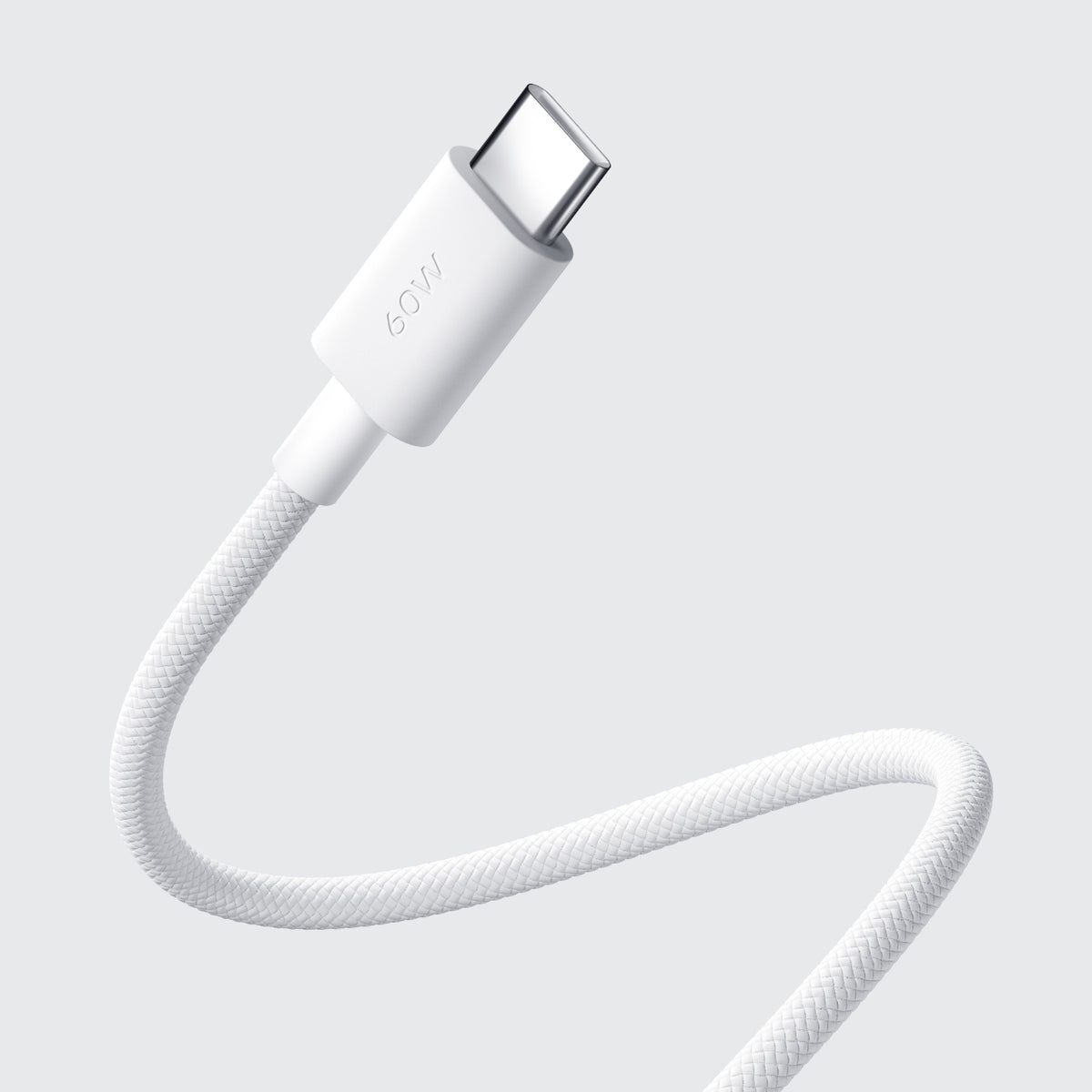 Image 3 for Xiaomi 3A Braided USB Type-C to USB Type-C Cable 1M - White