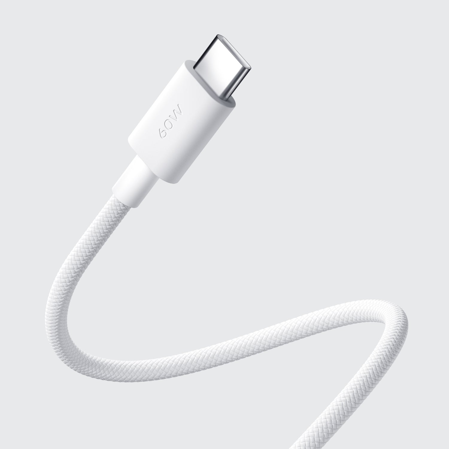 Image 3 for Xiaomi 3A Braided USB Type-C to USB Type-C Cable 1M - White