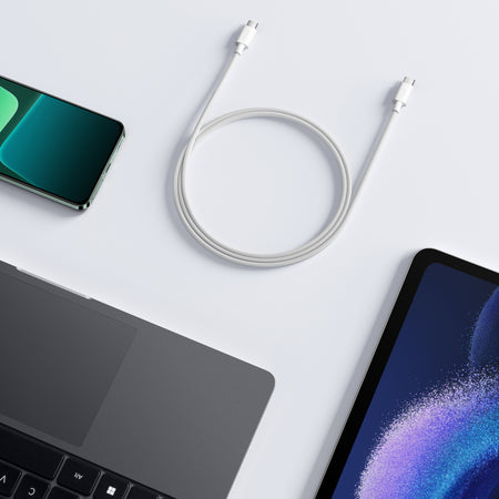 Image 6 for Xiaomi 3A Braided USB Type-C to USB Type-C Cable 1M - White