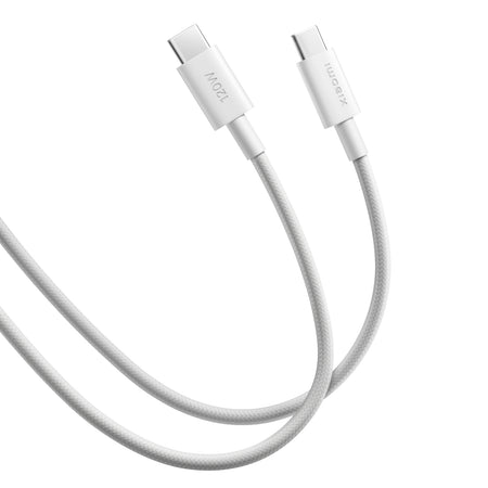 Image 2 for Xiaomi USB4 6A USB Type-C To USB Type-C Braided Cable 2m- (120W, 480 Mbps)