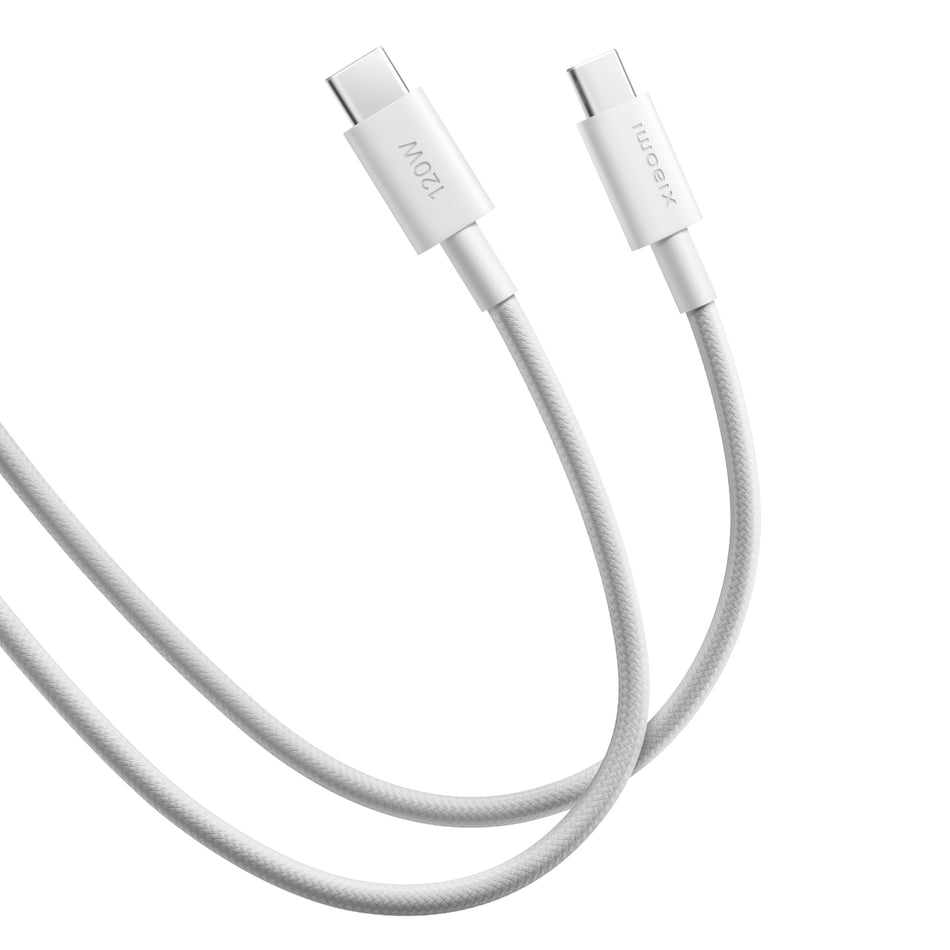 Image 2 for Xiaomi USB4 6A USB Type-C To USB Type-C Braided Cable 2m- (120W, 480 Mbps)