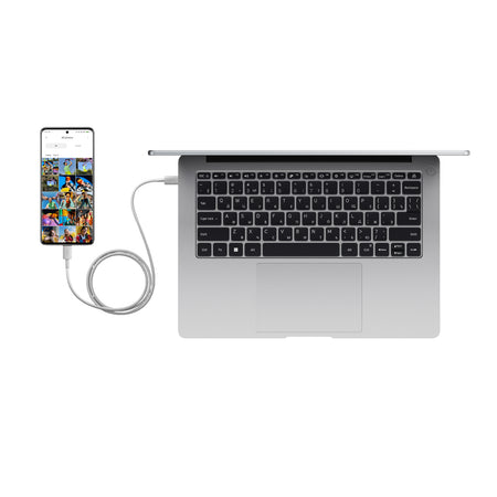 Image 5 for Xiaomi USB4 6A USB Type-C To USB Type-C Braided Cable 2m- (120W, 480 Mbps)