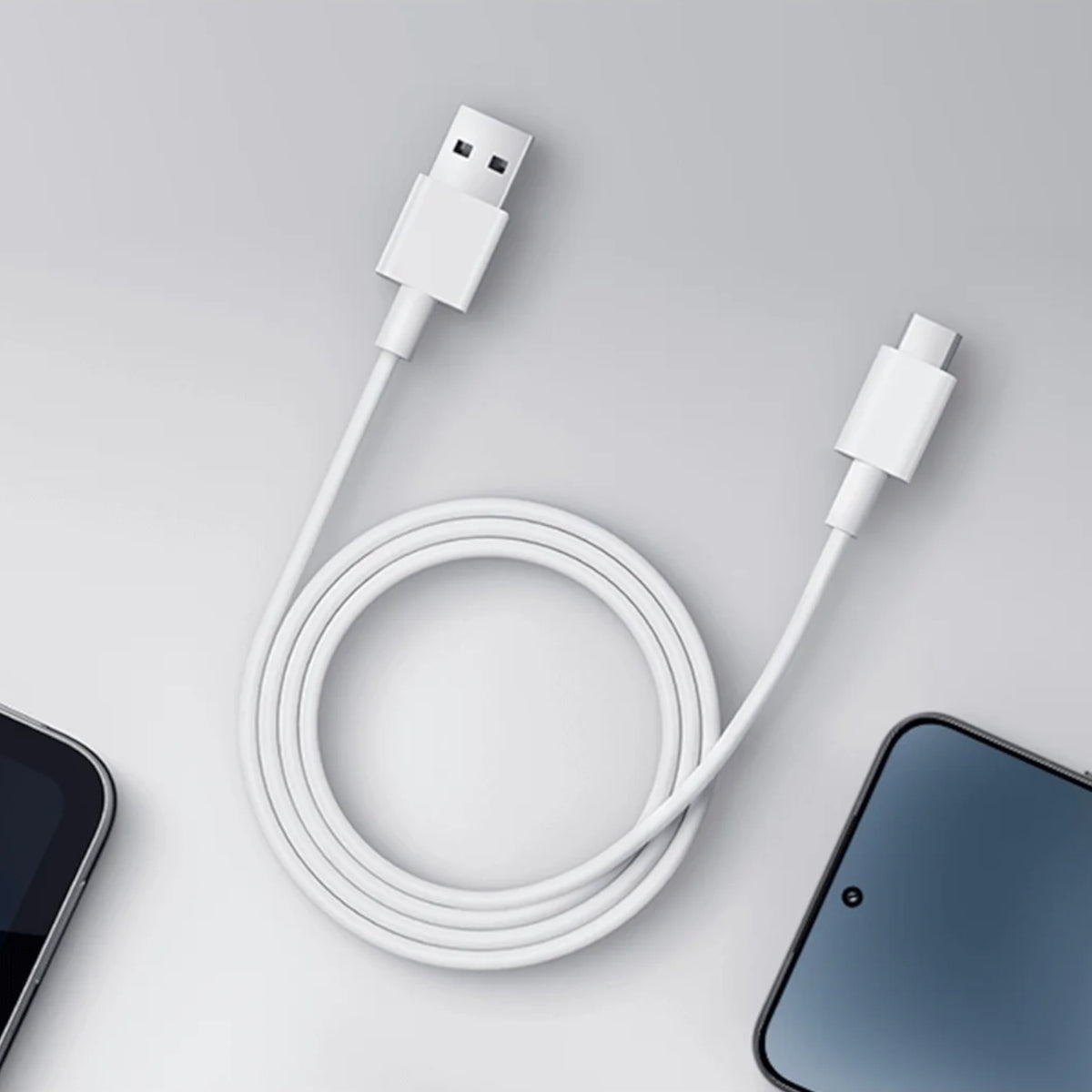 Image 4 for Xiaomi 3A USB-A to USB Type-C Cable 1M - White