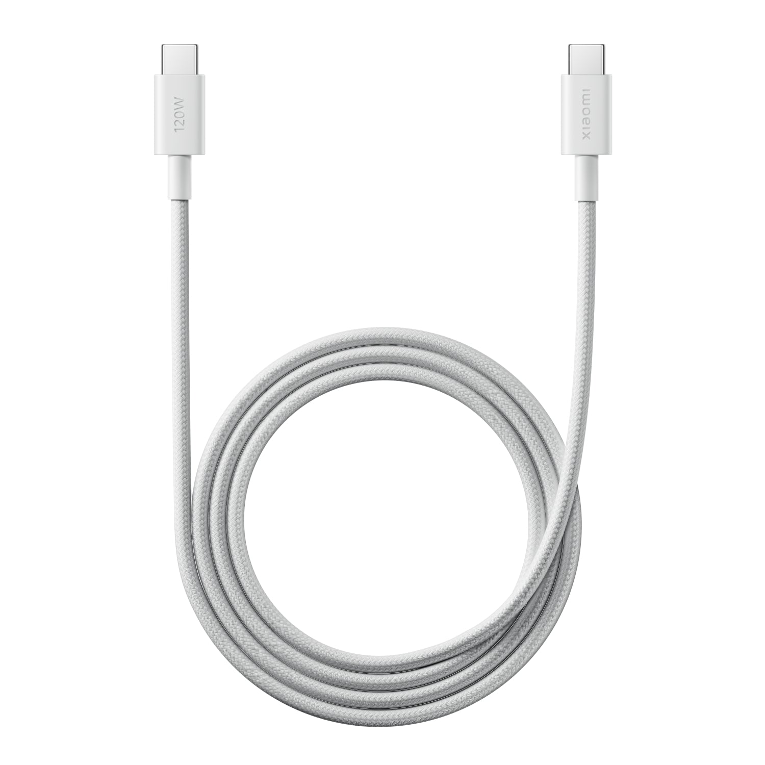 Image 1 for Xiaomi 6A Braided USB Type-C to USB Type-C Cable (1m) - White