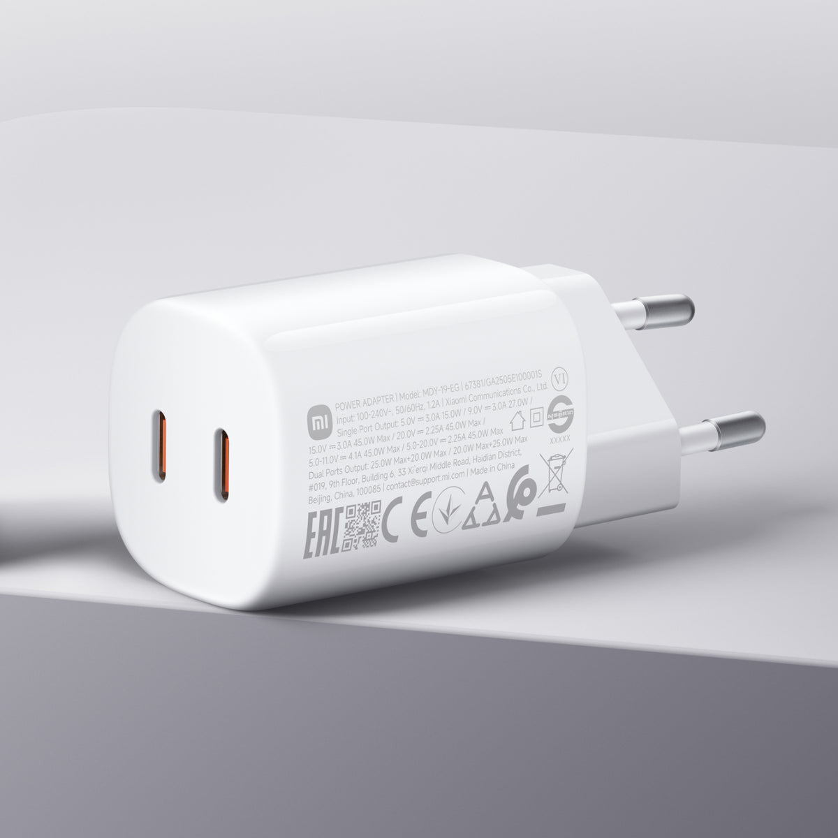Image 5 for Xiaomi 45W Nano Turbo Power Adapter (2 port)