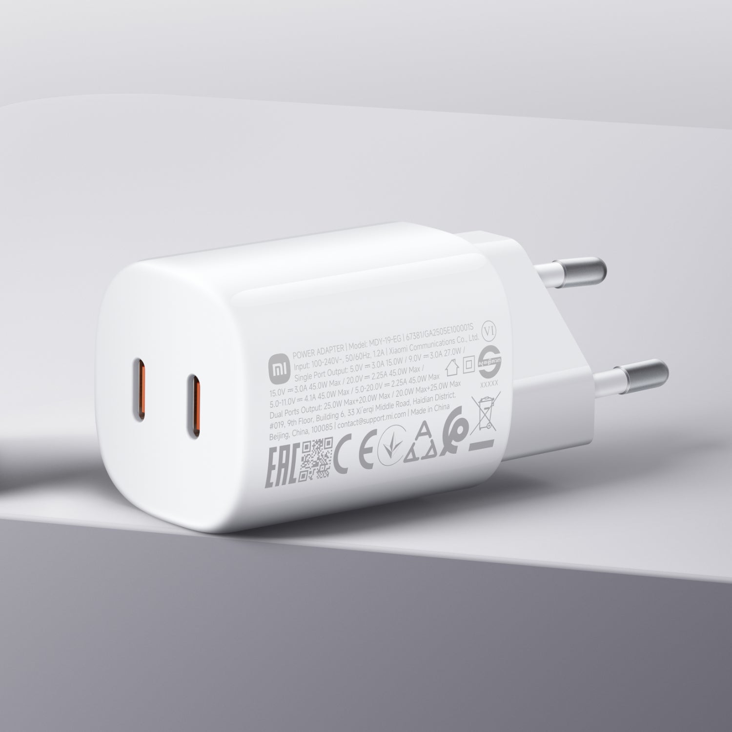 Image 5 for Xiaomi 45W Nano Turbo Power Adapter (2 port)