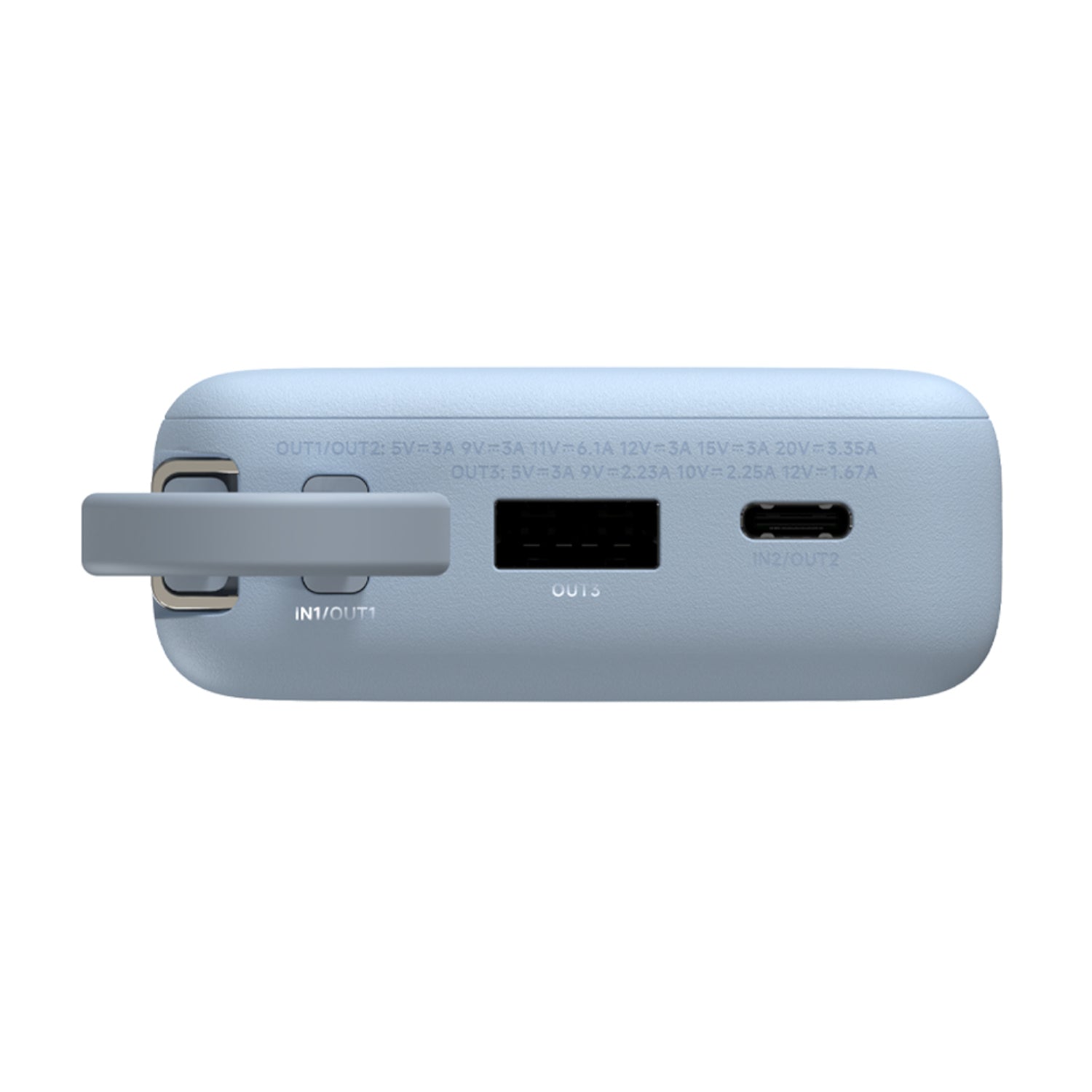Image 5 for Xiaomi 67W Power Bank 10000mAh (Integrated Cable) - Ice Blue