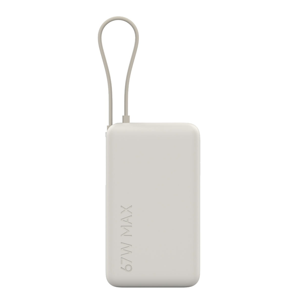 Image 2 for Xiaomi 67W Power Bank 10000mAh (Integrated Cable) - Tan