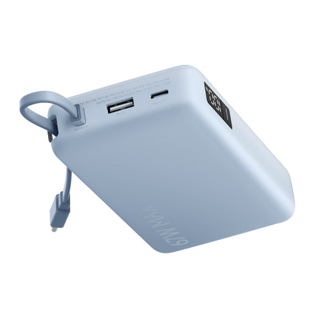 Image 2 for Xiaomi 67W Power Bank 20000 (Integrated Cable) - Ice Blue