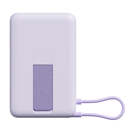 Image 2 for Xiaomi Magnetic Power Bank 10000 with Built-in Stand - Purple