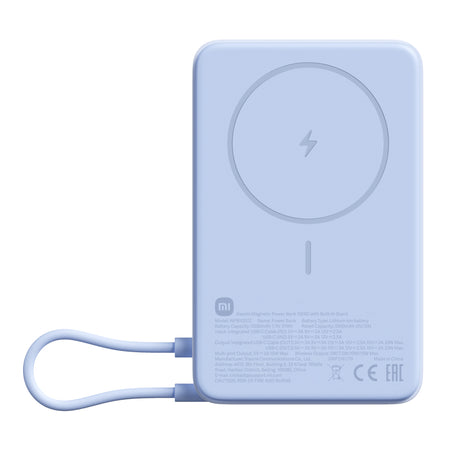 Image 1 for Xiaomi Magnetic Power Bank 10000mAh with Built-in Stand - Blue