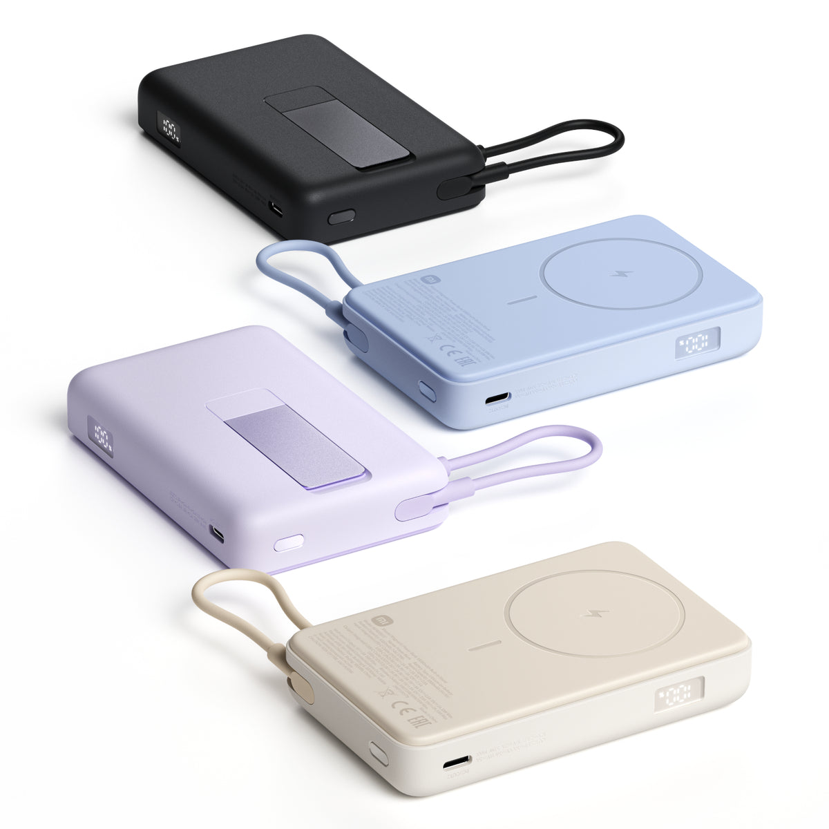 Image 4 for Xiaomi Magnetic Power Bank 10000mAh with Built-in Stand - Blue