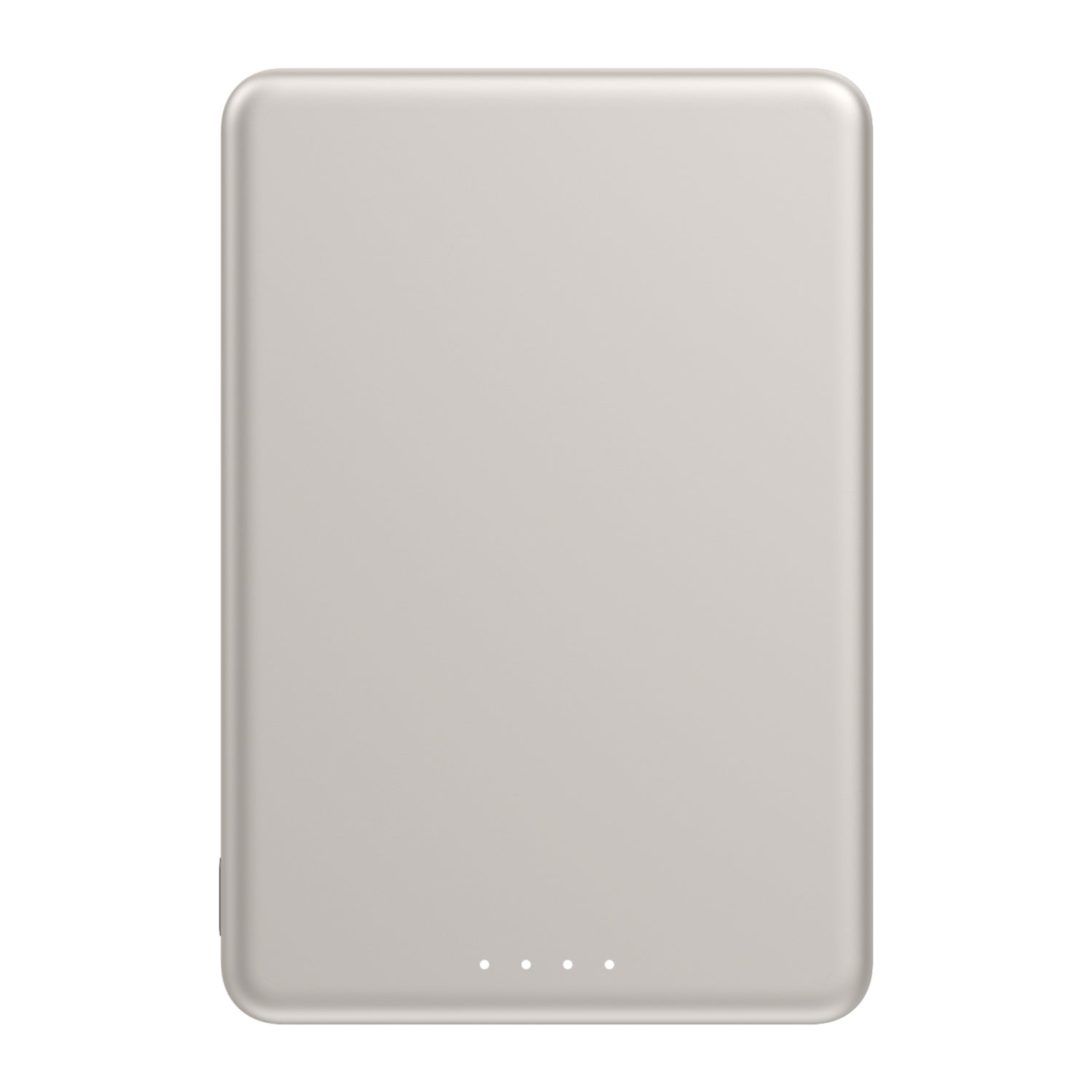 Image 2 for Xiaomi Super Slim Magnetic Power Bank 5000 - Gold
