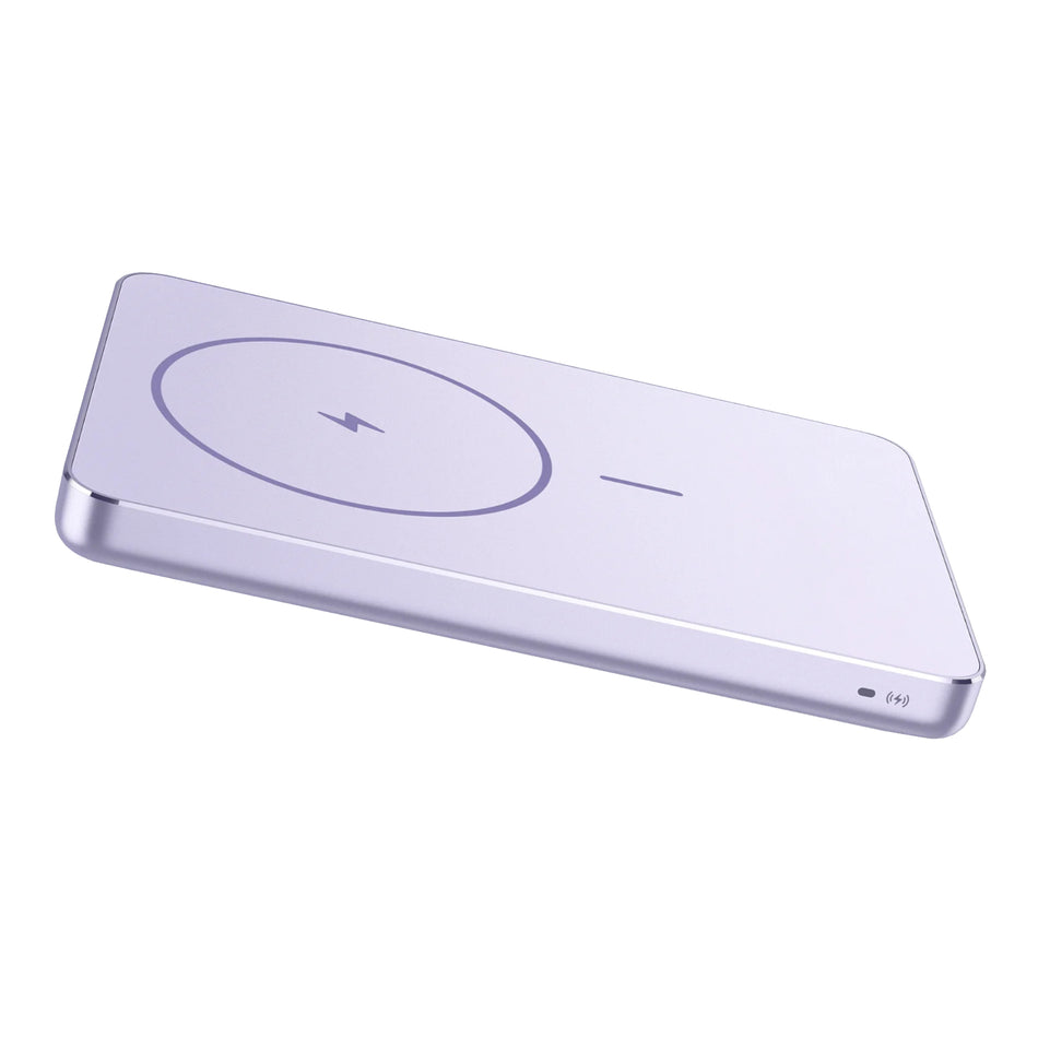 Image 2 for Xiaomi Super Slim Magnetic Power Bank 5000 – Purple