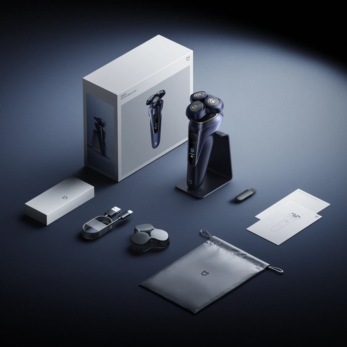 Image 3 for Xiaomi Mijia Electric Shaver Pro – Blue