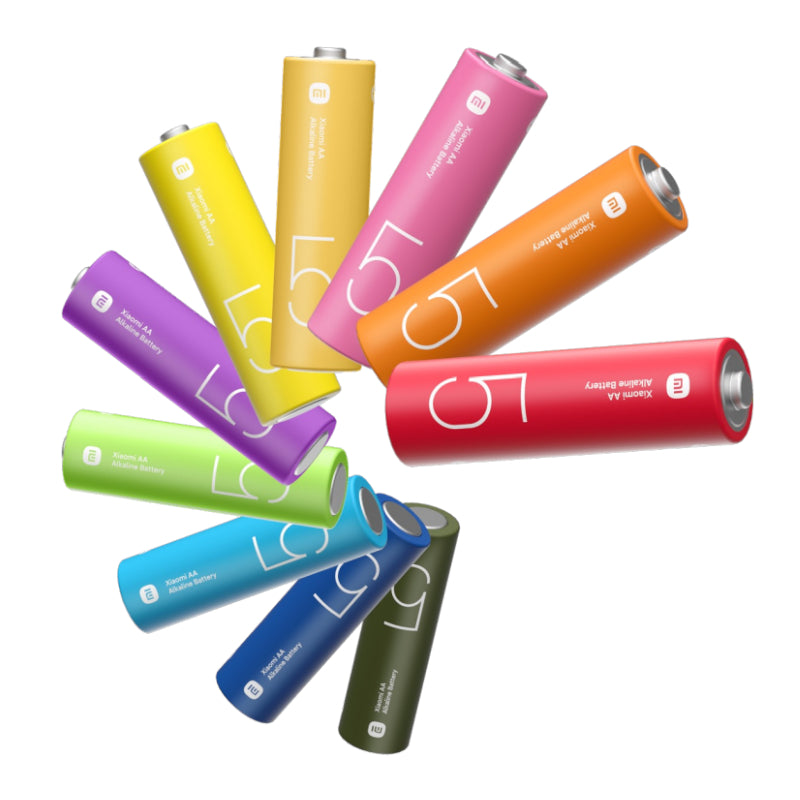 Image 1 for Xiaomi AA Rainbow Batteries (10 Pack)