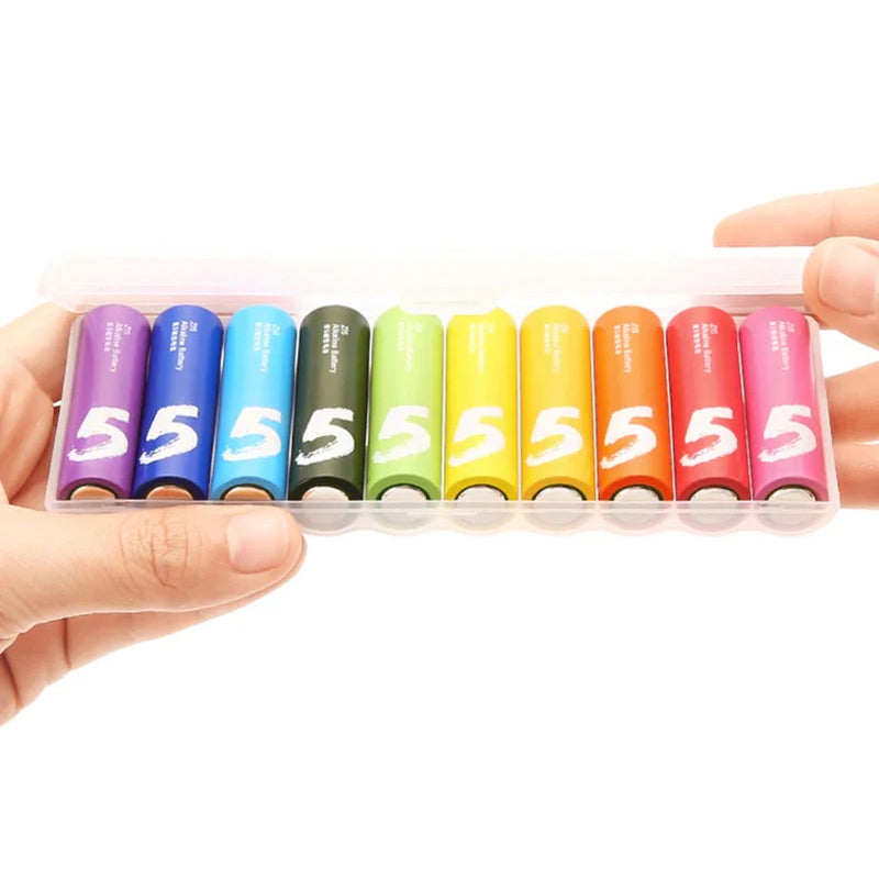 Image 2 for Xiaomi AA Rainbow Batteries (10 Pack)