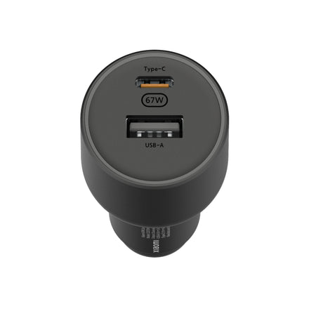 Image 2 for Xiaomi 67W Car Charger USB-A and Type-C