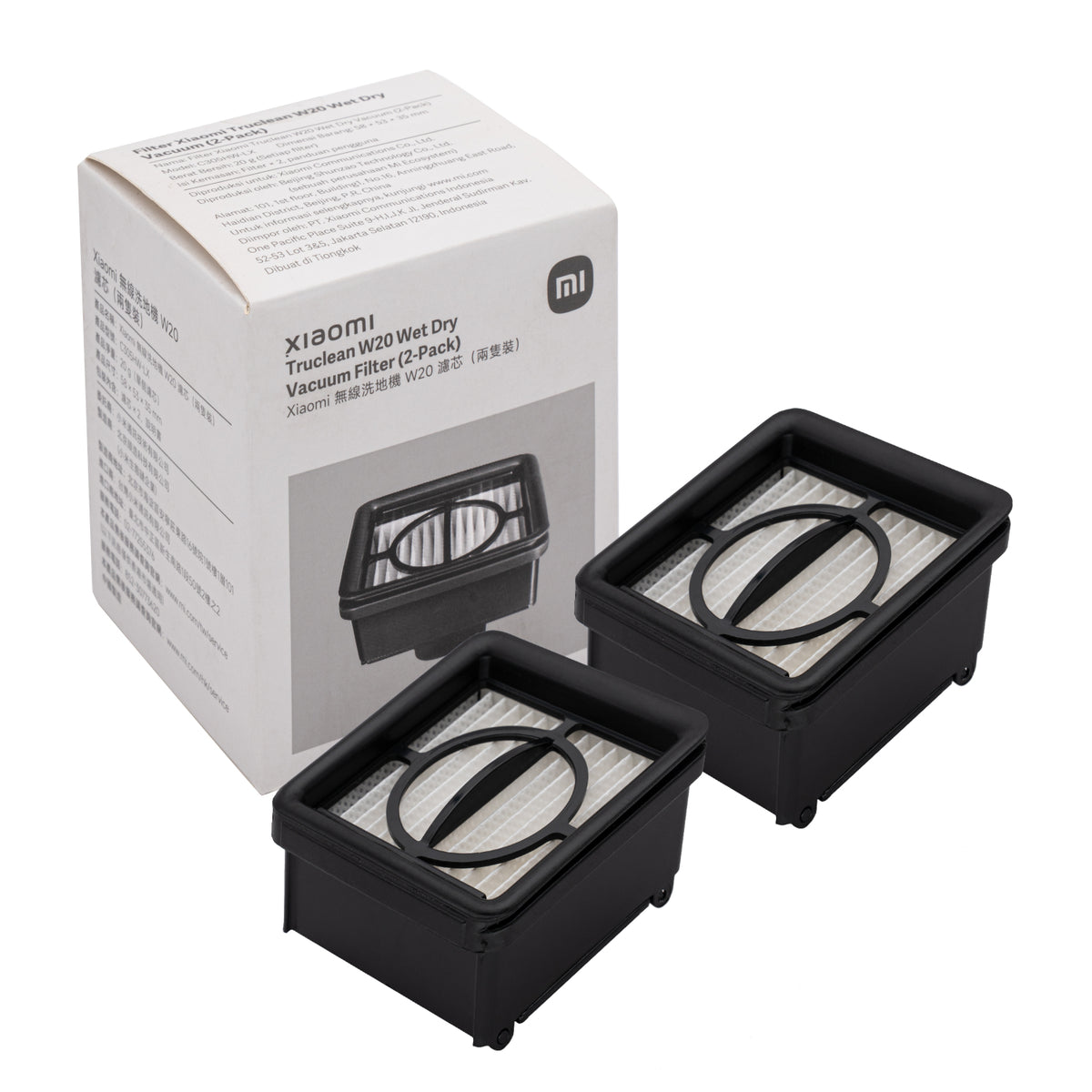 Image 1 for Xiaomi Truclean W20 Wet Dry Vacuum Filter 2-Pack