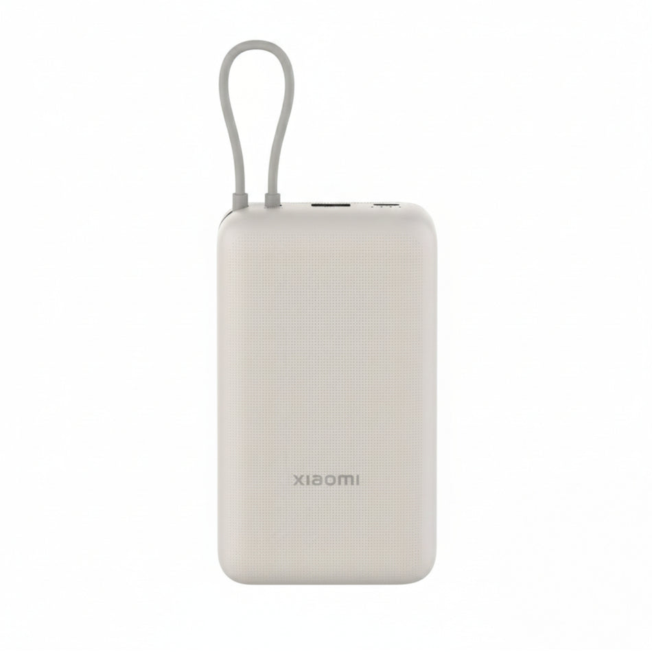 Image 2 for Xiaomi 33W Power Bank 20000mAh (Integrated Cable) – Tan