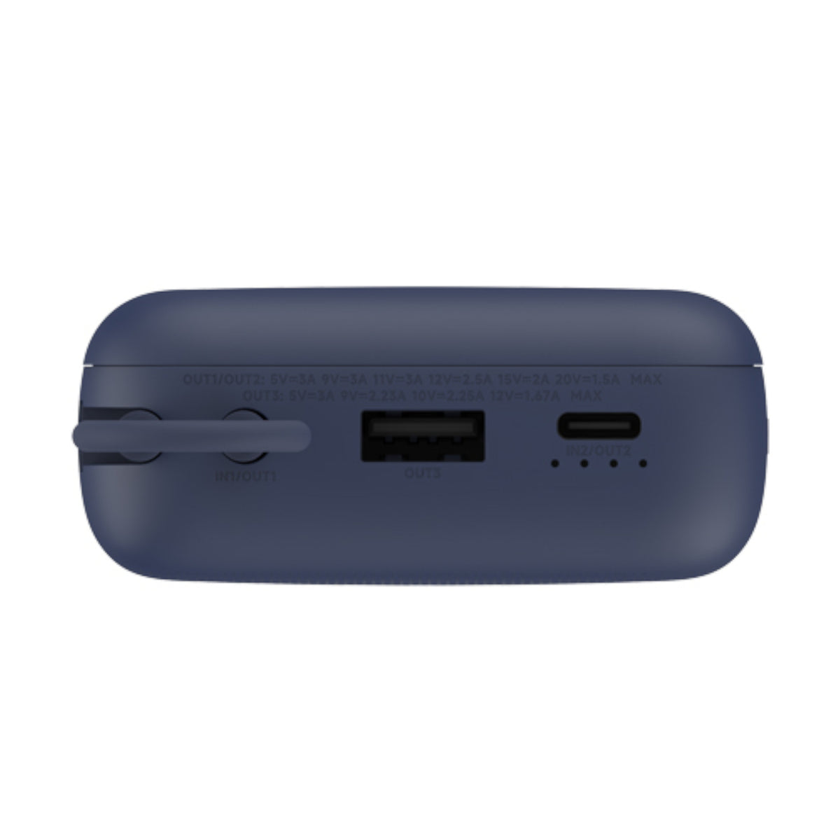 Image 5 for Xiaomi 33W Power Bank 20000mAh (Integrated Cable) – Blue