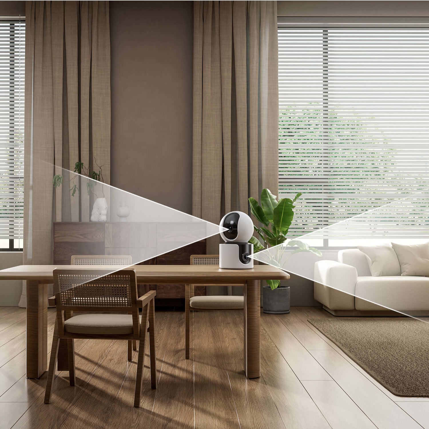 Image 10 for Xiaomi Smart C300 Dual 2K Indoor Wi-Fi Security Camera – White