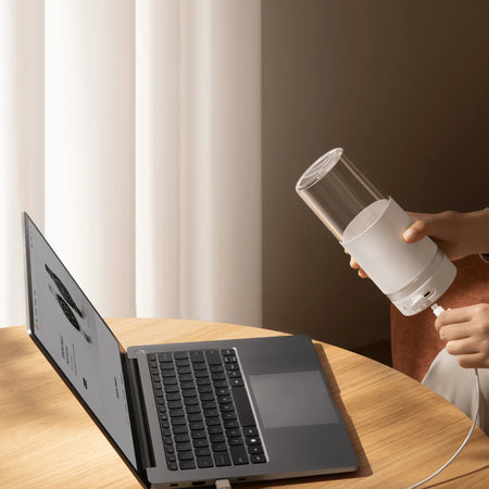 Image 7 for Xiaomi Portable Blender 300ml USB Type-C Rechargeable- White