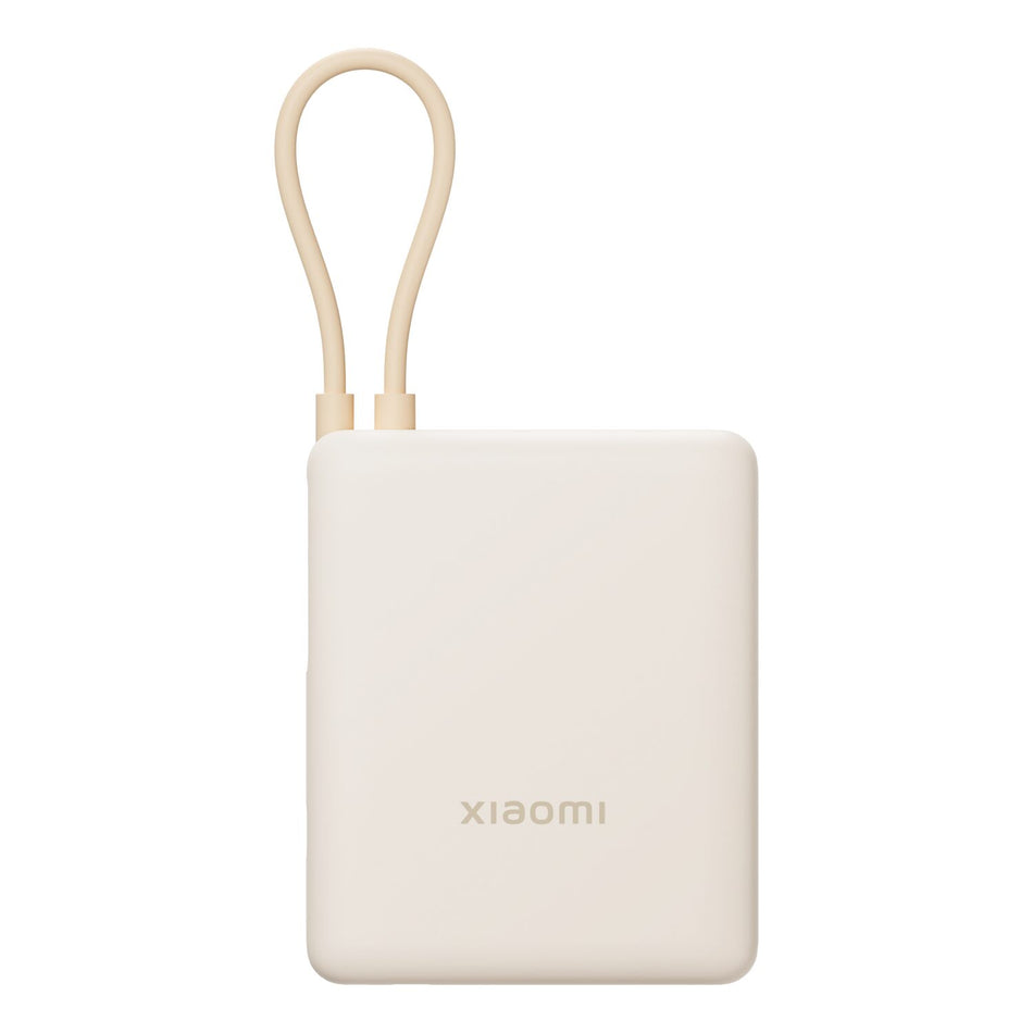 Image 2 for Xiaomi 33W Power Bank 10000 (Integrated Cable) - Tan