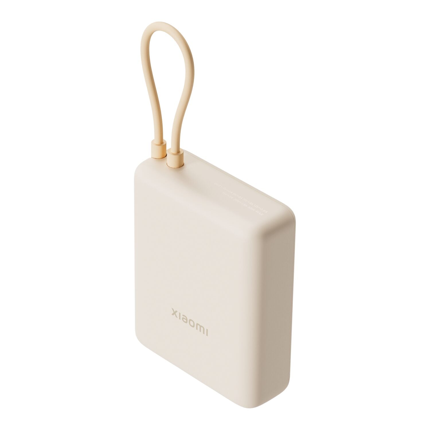 Image 6 for Xiaomi 33W Power Bank 10000 (Integrated Cable) - Tan