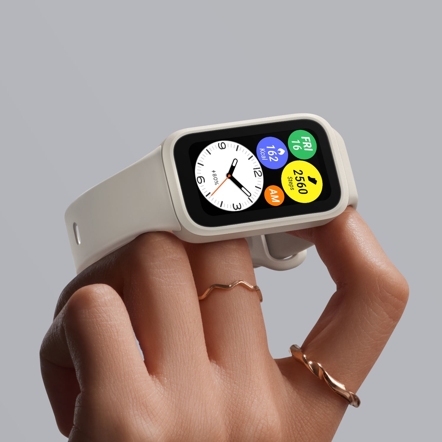 Image 5 for Xiaomi Smart Band 9 Active - Beige White