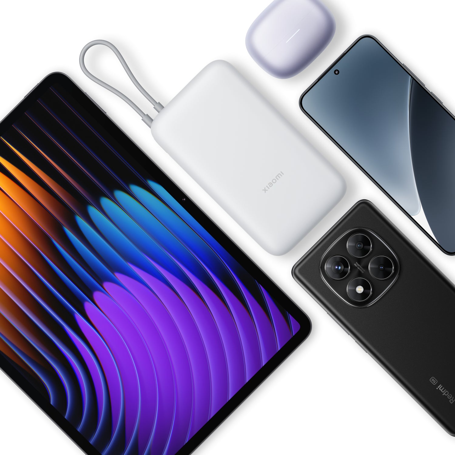 Image 6 for Xiaomi Power Bank 20000mAh (Integrated Cable) - Light Grey