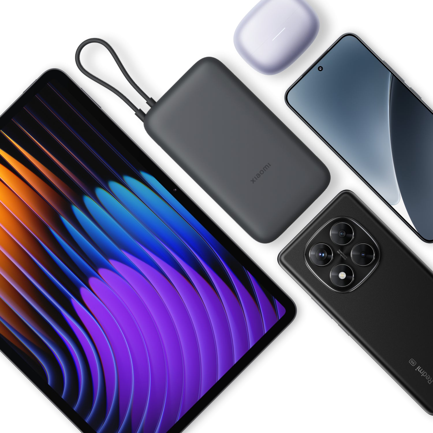 Image 6 for Xiaomi Power Bank 20000mAh (Integrated Cable) - Dark Grey