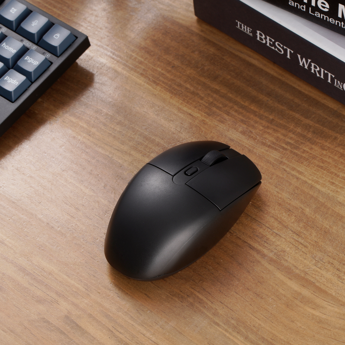 Image 6 for Keychron BM22-A9 1K Huano Micro Switch Wireless Mouse (BT/2.4GHz/Wired) - Black