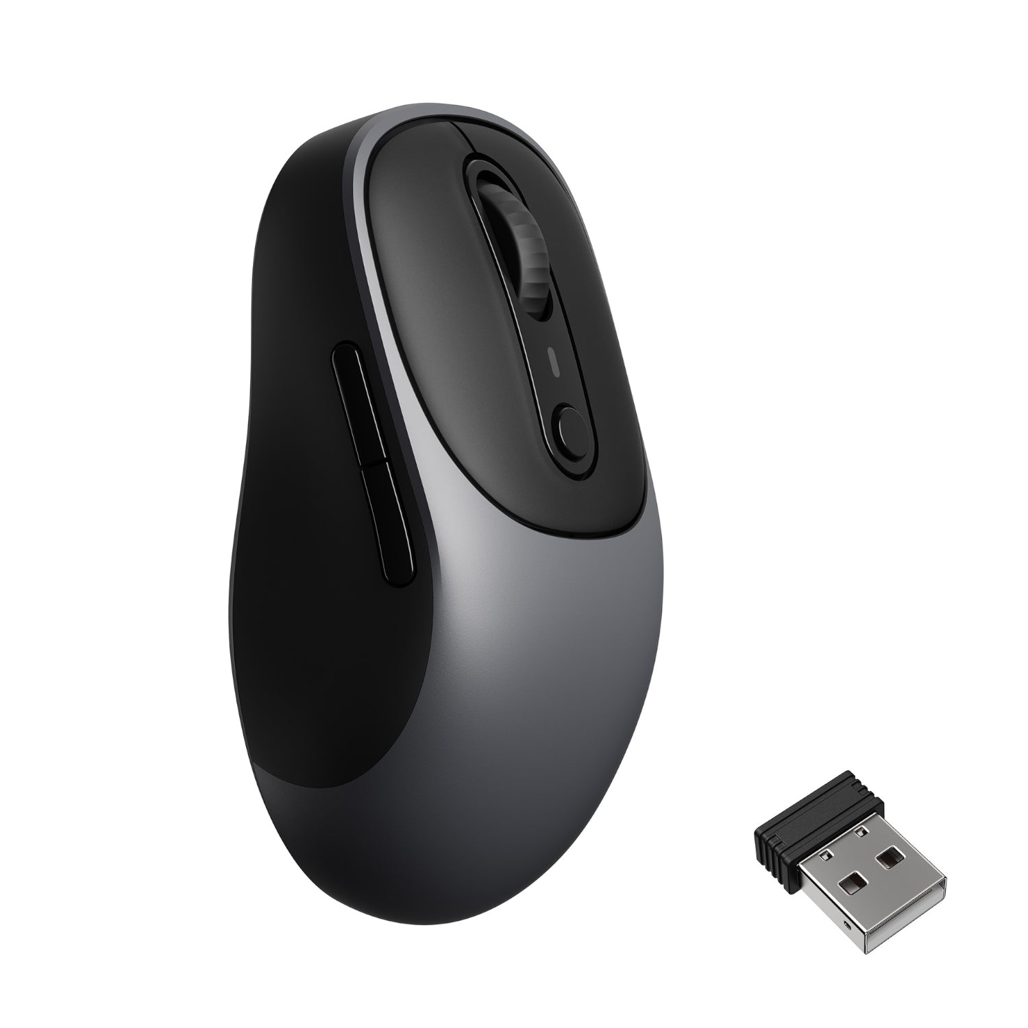 Image 1 for Keychron BM24 Wireless Silent Mouse - Metal Grey